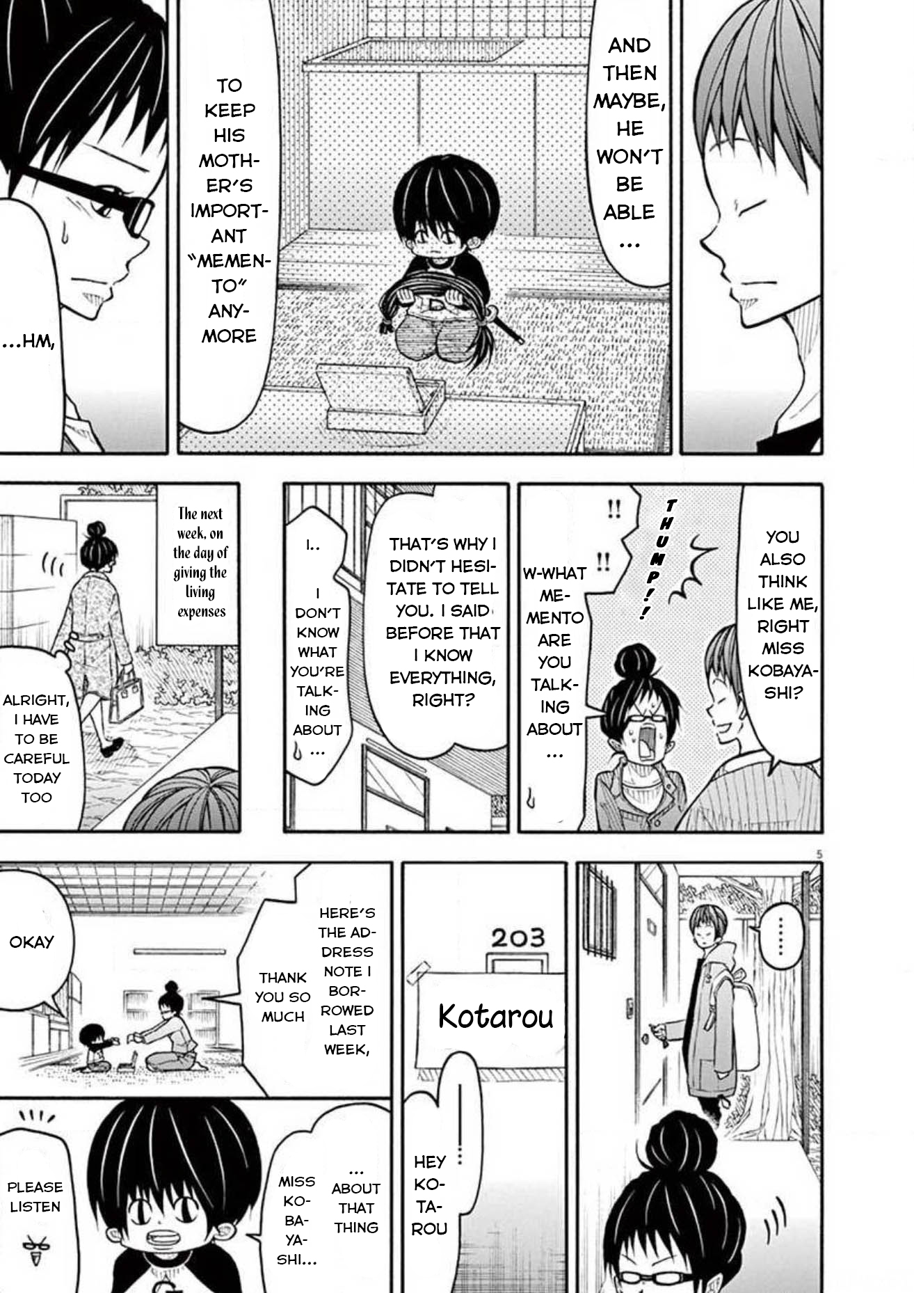Kotaro Lives Alone, Chapter 91 image 016